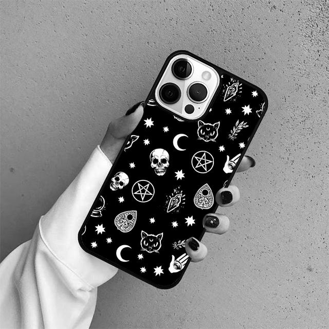 Skull with dimand eyes Phone Case Cover For iPhone 17 Air 15 16 14 13 12 Pro Max 11 Pro Max Plus Coque Shell