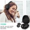 ProCase Headphone Case, Shockproof Hard EVA Oval Headphone Bag with Dustproof Ear Pad Covers, Universal Fit for Various Headphones – Black