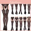 Женское нижнее белье Сексуальные чулки Сетка Кружевные колготки Нижнее белье Одежда