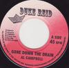 7-дюймовая пластинка AL CAMPBELL - Gone Down The Drain / One More Chan НИ ОДНА Duke Reid Ямайский Регги, Ска и Даб Б/У