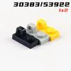 Свинья Радуга MOC Детали 30383 53922 Пластина с шарниром 1x2 Блокирующие Строительные Блоки Детали DIY Собирает Развивающие Кирпичики Техно Игрушка