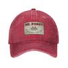 Warning Grumpy Old Bastard Approach Unisex Women Baseball Caps Funny Caution Distressed Washed Outdoor Adjustable Fit Snapback Hat