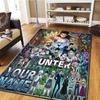 Name Custom Hunter x Hunter Carpet for Living Room Bedroom Home Decor Cool Movie Play Floor Mat -HE35