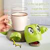 1/2sets Funny Turtle Coaster Anti-Slip Heat-Resistant Cup Holder Desk Protect Pad for Home Office Prank Desktop Ornament Gifts