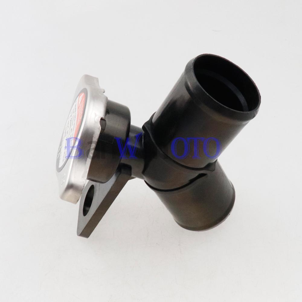17910-65J00 Radiator Thermostat Housing Connector Water Flange Filler Neck fit for 2009-2013 Suzuki Grand Vitara 2.4L 1791065J00