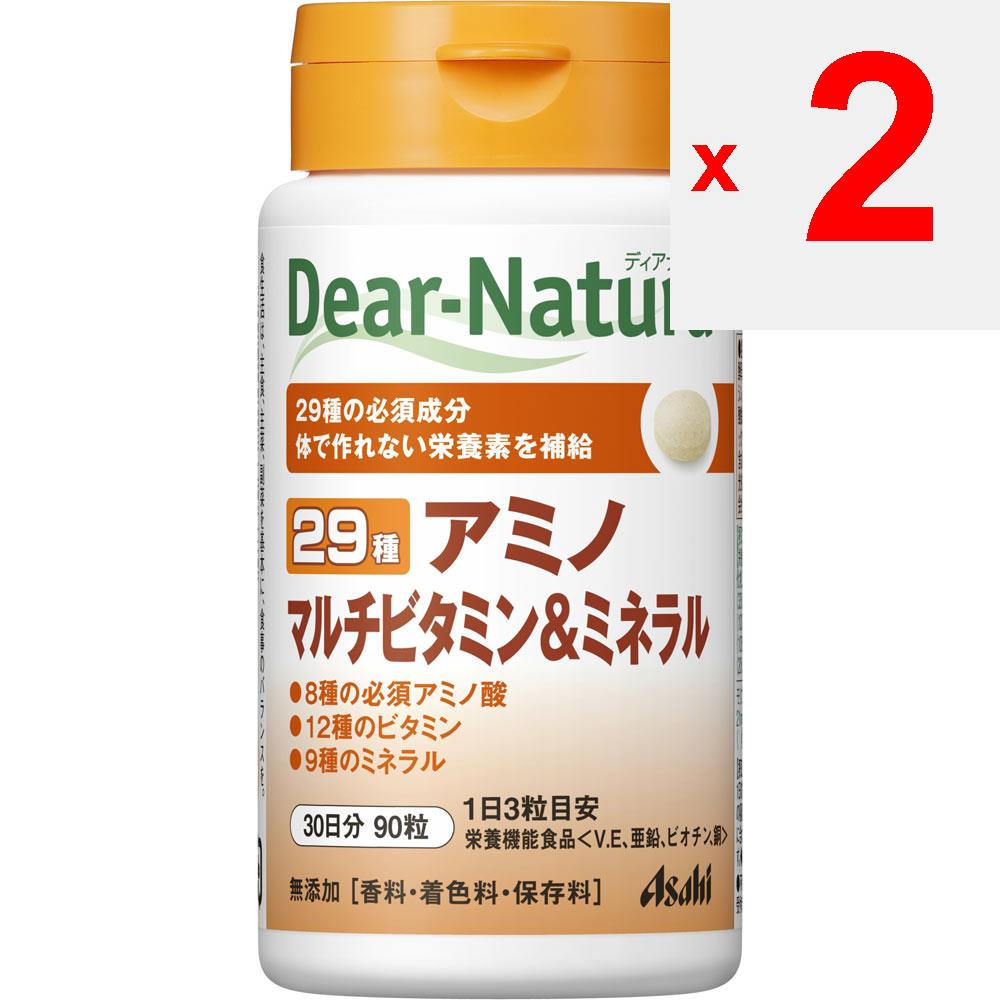 Asahi Dear-Natura 29 Amino Multivitamin & Mineral 90 капсул Комплексные витамины Витамины Комплексные витамины