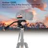 Andoer Q08S Aluminum Alloy 3-Way Damping Video Head Tripod Head with Pan Bar Handle