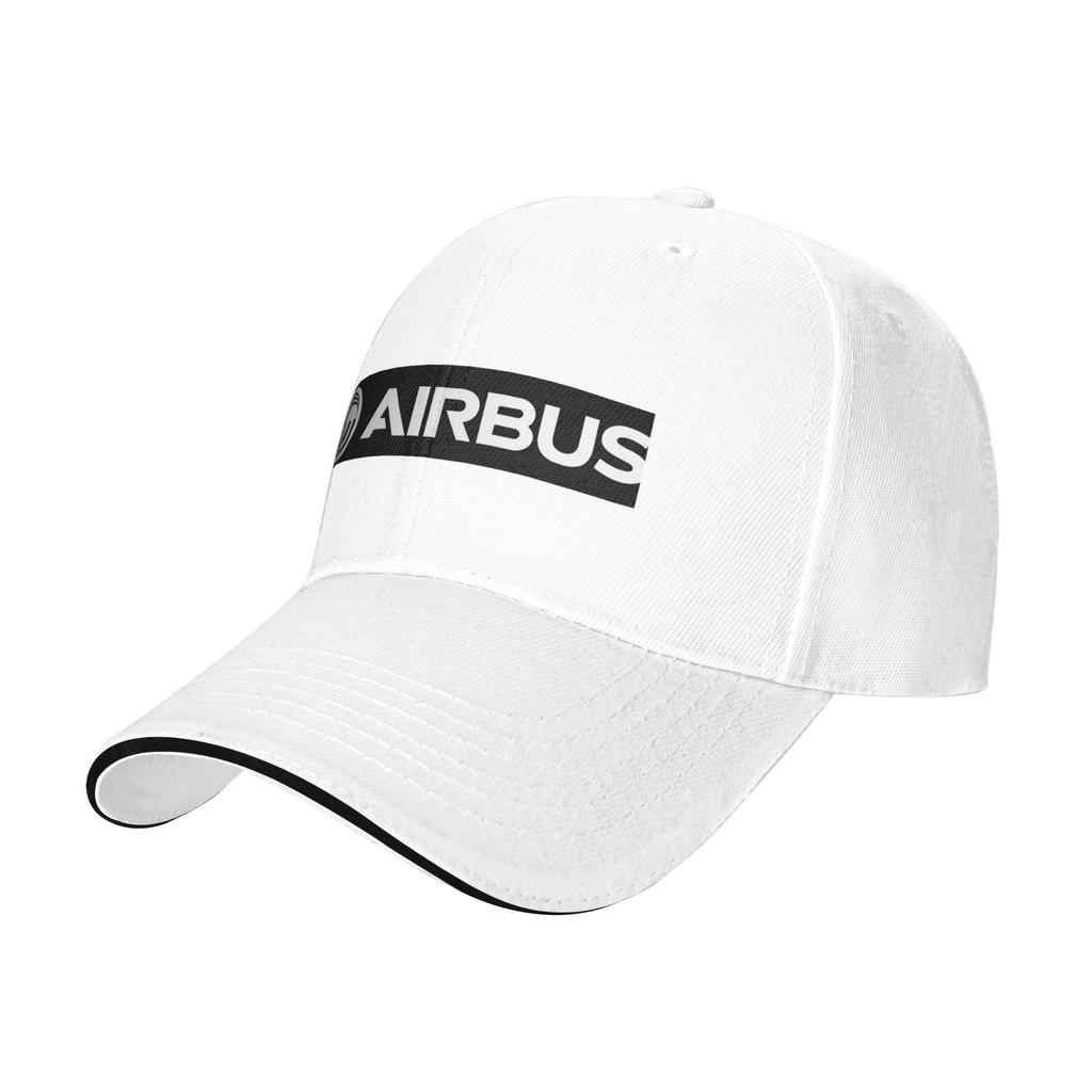Airbus Logo White Cap Casual Baseball Caps Adjustable Hat Hip Hop Summer Unisex Baseball Hats Customizable