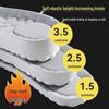 Comfortable Height Increasing Insoles for Men & Women - Soft, Thickened PU Soles for All-Day Comfort