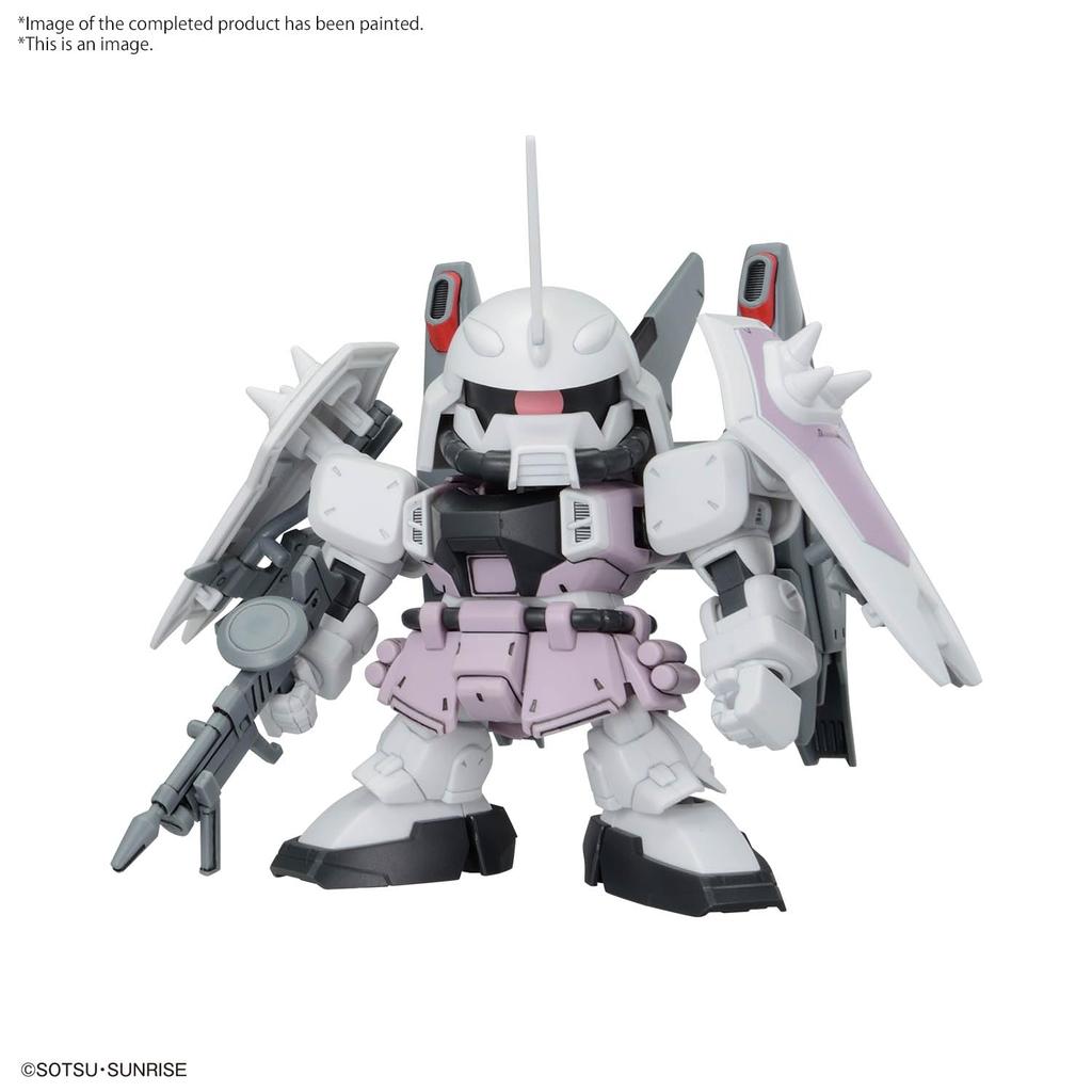 BANDAI SPIRITS SD Gundam BB Senshi Mobile Suit Gundam SEED DESTINY ZGMF Zaku Series Set Пластиковая модель с цветовой кодировкой
