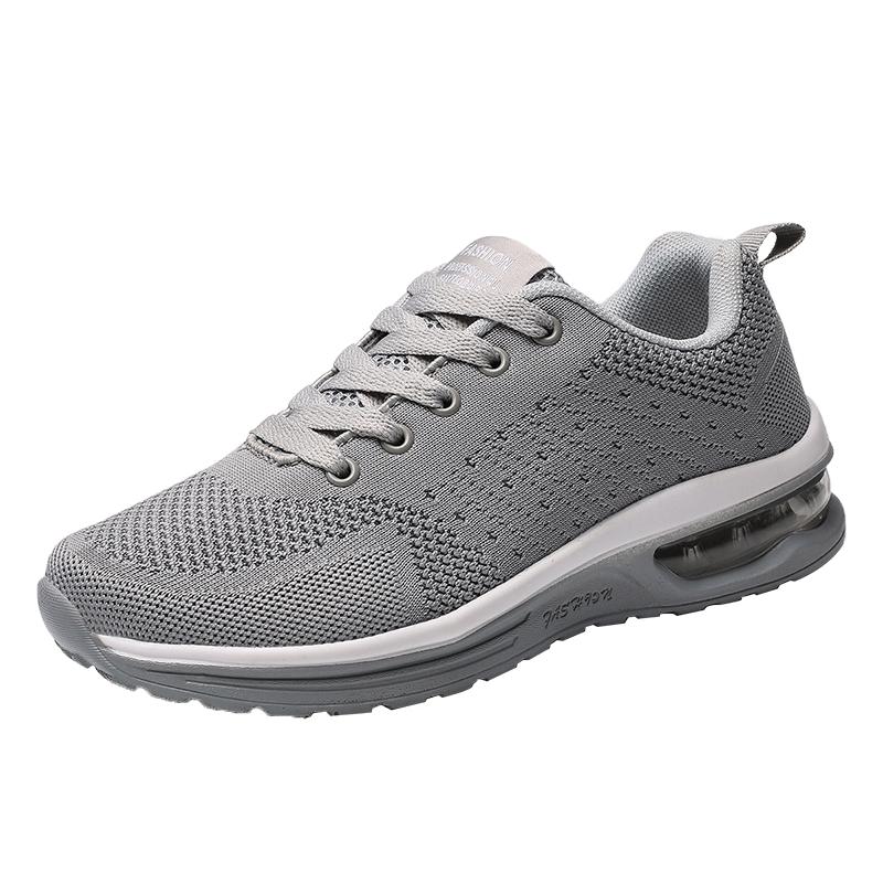 Men'S And Women'S Light Casual Sneakers Breathable Mesh Surface Classic Fashion Lace-Up Walking And Running Shoes Sneakers
