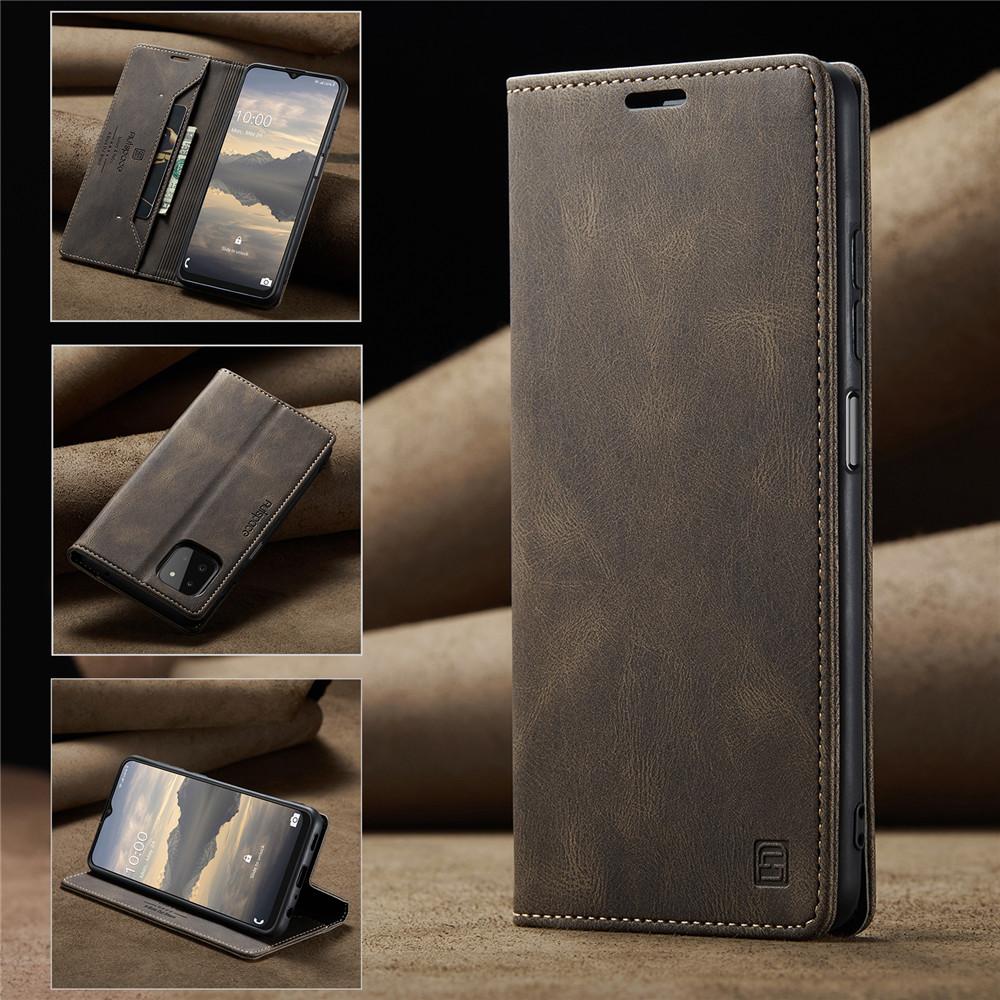 Чехол-книжка из кожи для Samsung Galaxy A22 5G, чехол для телефона для Samsung Galaxy A22S, роскошный магнитный чехол-кошелек