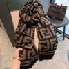 Autumn/Winter Double Letter Thick Versatile Scarf