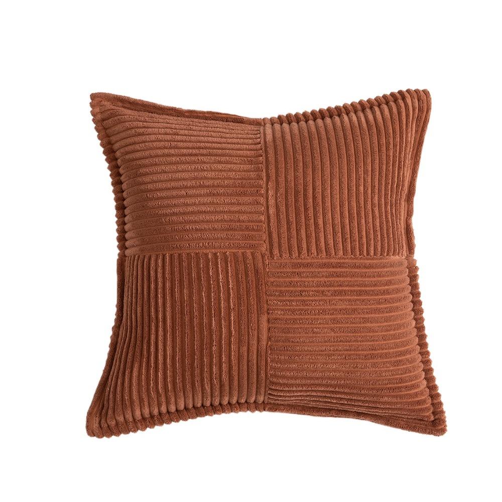 Домашний декор INS Style Corduroy Striped Наволочка Solid Color 45CM Throw Наволочка Classic Наволочка для дивана/кровати