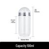 Premium 100ML Acrylic Medicine Bottle with 60 Capsules