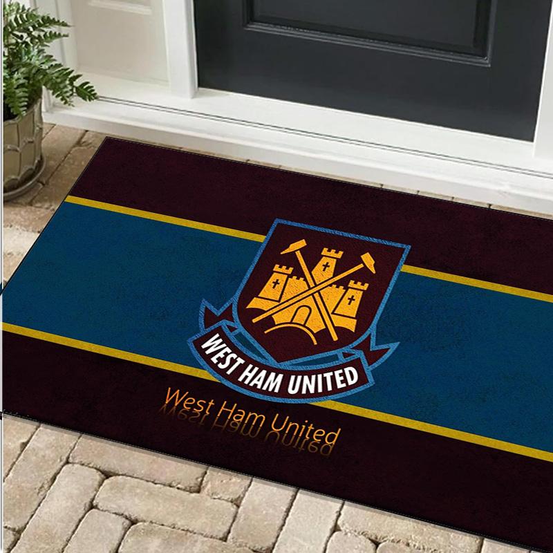 West Ham United Carpet, Chair Rug,Rug for Office Bedroom living rooms, Doormat decor Fan Gift Christmas Gift