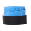 Elastic Perforated PU Leather Overgrip for Badminton, Tennis & Table Tennis Rackets, Fishing Rods with Ribbed Sweatband