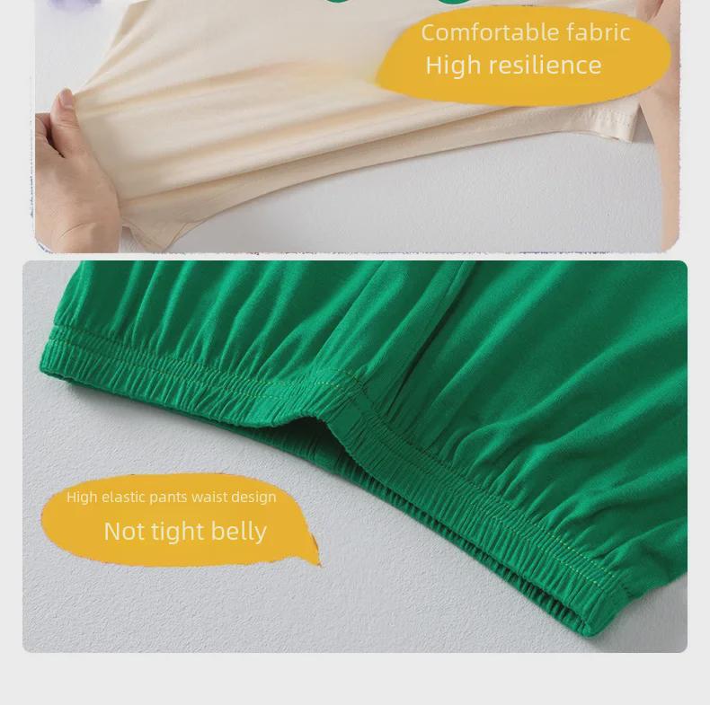 Детский летний пижамный комплект Ice Silk - легкий с короткими рукавами и шортами для мальчиков и девочек