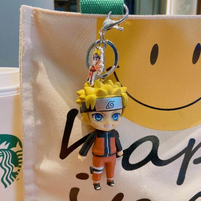 Наруто Naruto силиконовый брелок Мультяшный брелок аниме держатель для ключей 5см