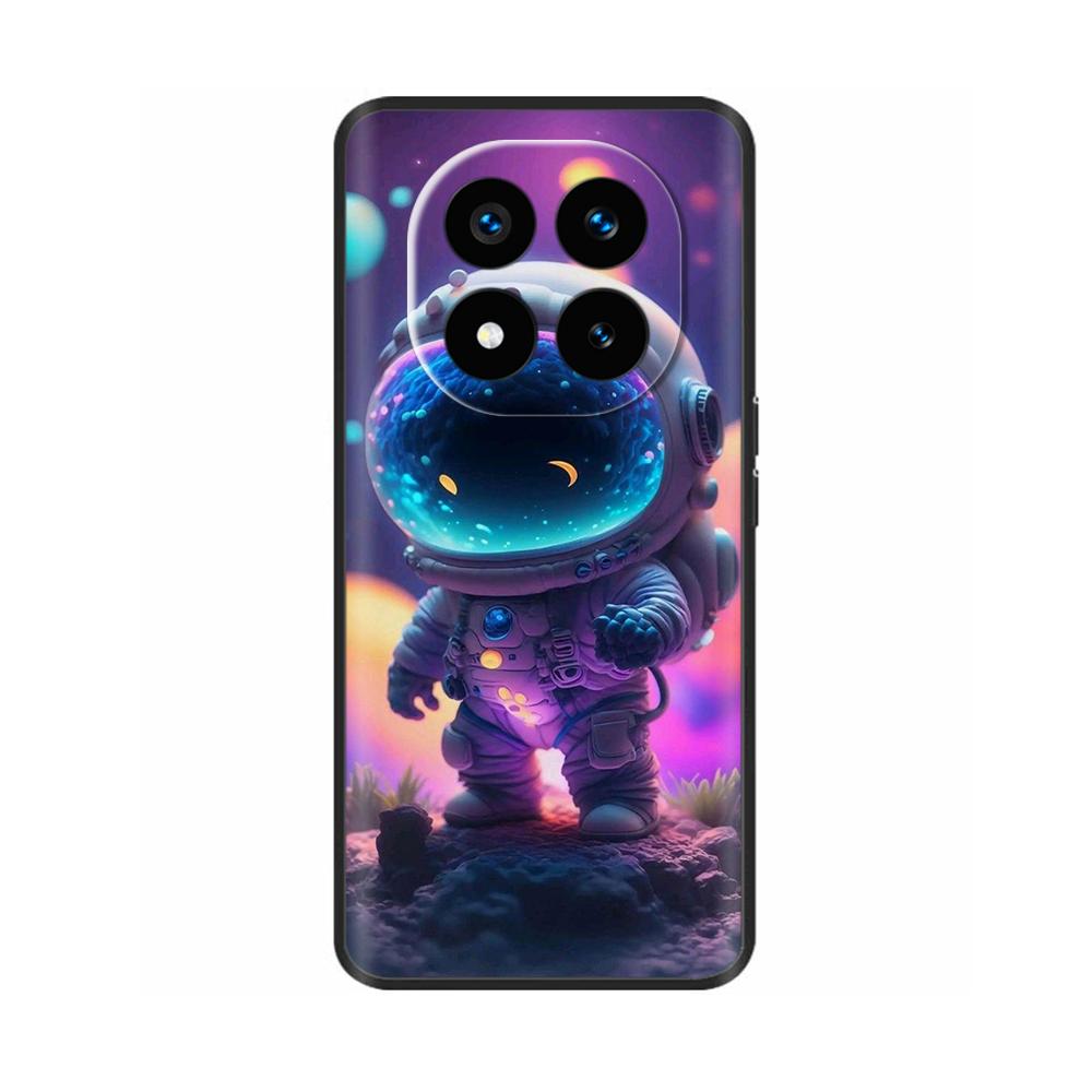 Милый чехол с кошкой и пандой для Xiaomi Redmi Note 14 Pro Чехол Задняя крышка телефона Мягкий чехол из жидкого силикона для Redmi Note14 14Pro 4G 5G