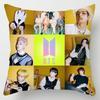 Уютная и стильная наволочка для подушки Bts Bangtan Boys для домашнего декора и комфорта