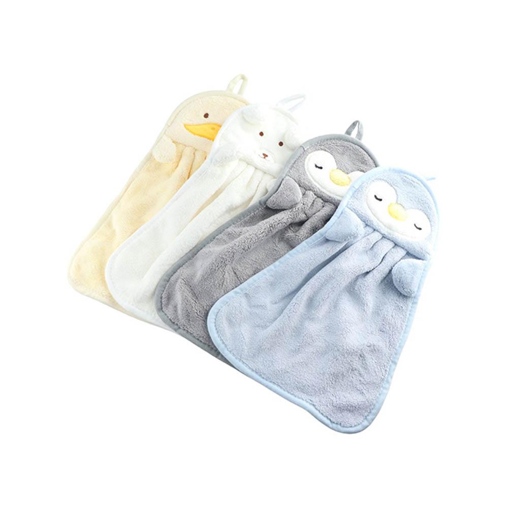 Absorbent For Kids Kitchen Use Cartoon Cleaning Cloth Hand Towels Household Item Bathroom Supplies