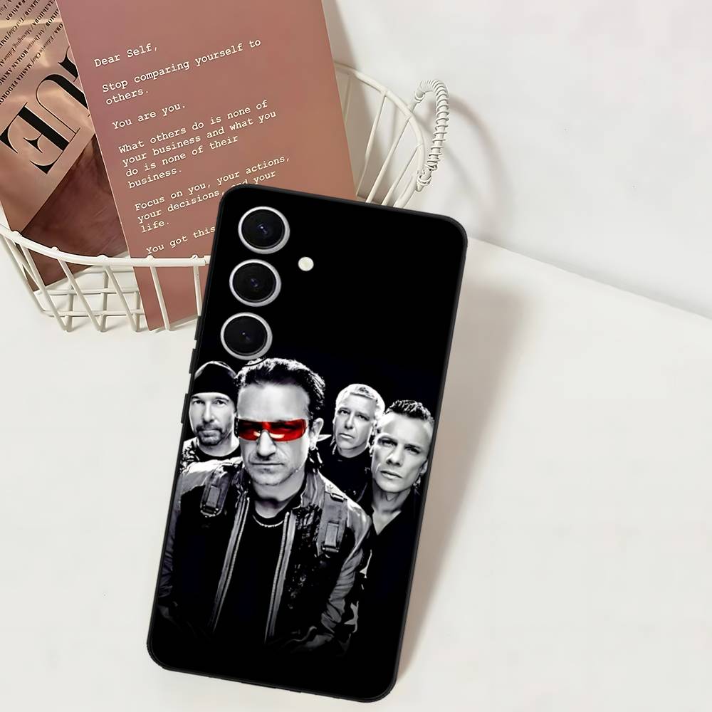 1 шт. Известный чехол для телефона рок-группы U-U2 для Samsung S 24 Fe 25 Ultra Plus 20 Lite 21 30 22 23 24 22 Ultra 5G Fundas