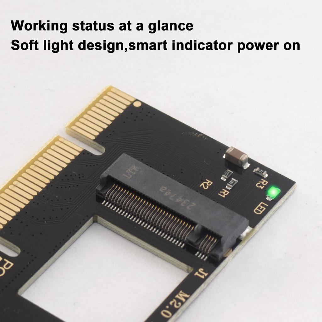 Адаптер-конвертер Duttek M2 PCIE NVME X16 Адаптер NVME PCIe X4 для NVMe твердотельного накопителя PCIE X16 Карта расширения протокола NVMe M.2 PCI-e 4.0