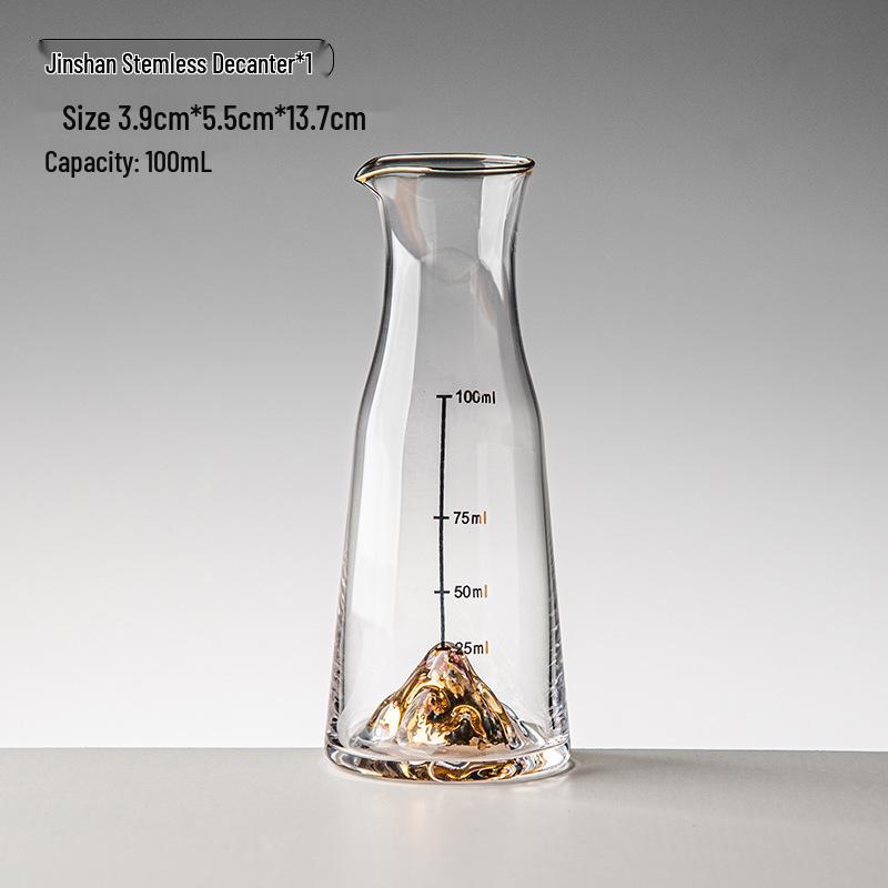 Набор рюмок с золотой фольгой – Хрустальные бокалы для белого вина, Настраиваемые с логотипом