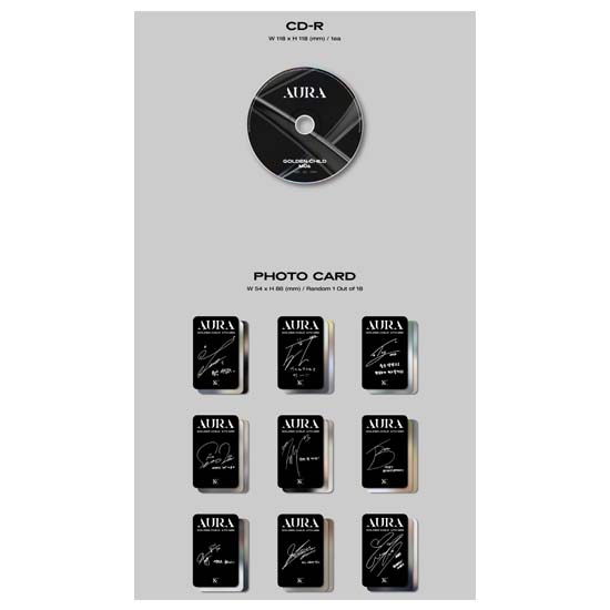 Golden Child 6th Mini AURA (Compact Ver.)