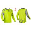 FOX Motocross Riding Shirt Long Sleeve Quick Dry Breathable Jersey Off-Road Motorcycle Cycling Use