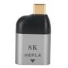Aluminum Alloy Shell TypeC Male to Mini DP Adapter Connector for Windows Android OS X
