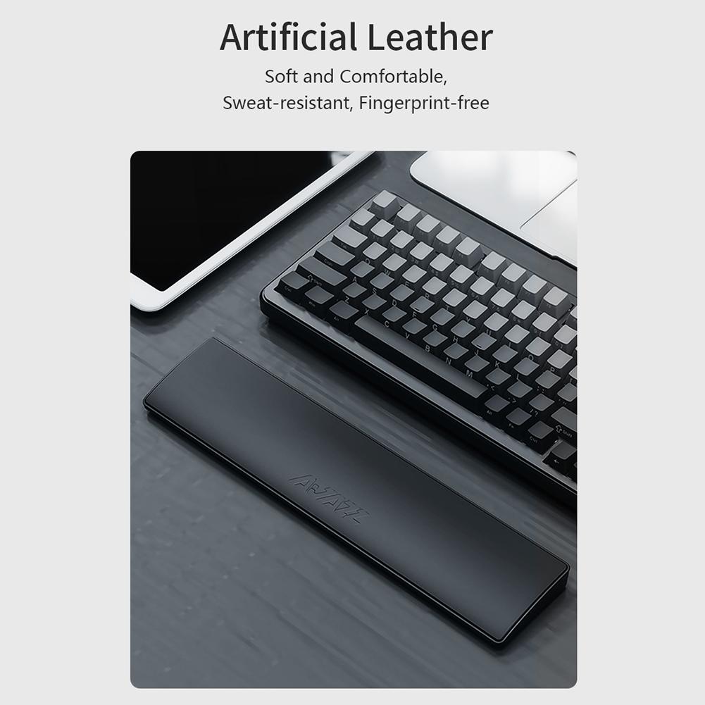 Игровая клавиатура подставка для запястья эргономичная пена с памятью противоскользящая резиновая устойчивая основа подставка для ладоней 81-клавишная клавиатура поддержка для рук