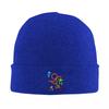 New Alan Becker Five Stick Figures With Fire Mouse Pickaxe Knitted Cap Hip Hop Bonnet Hat Autumn Winter Outdoor Beanies For Unis
