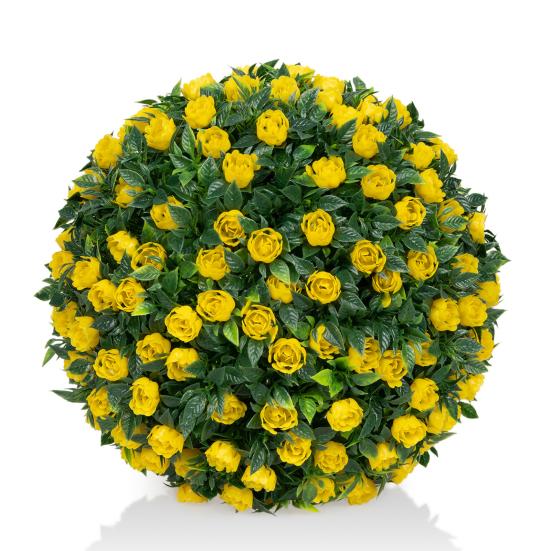 1/2Pcs 20/25CM Artificial Boxwood Topiary Ball UV Resistant Weather-proof Hanging Faux Flower Greenery