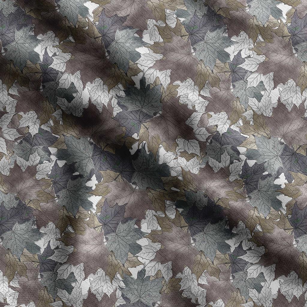 Soimoi Принт с листьями, хлопковый батист, ткань для квилтинга, продаваемая во дворе, хлопчатобумажная ткань средней плотности шириной 42 дюйма,