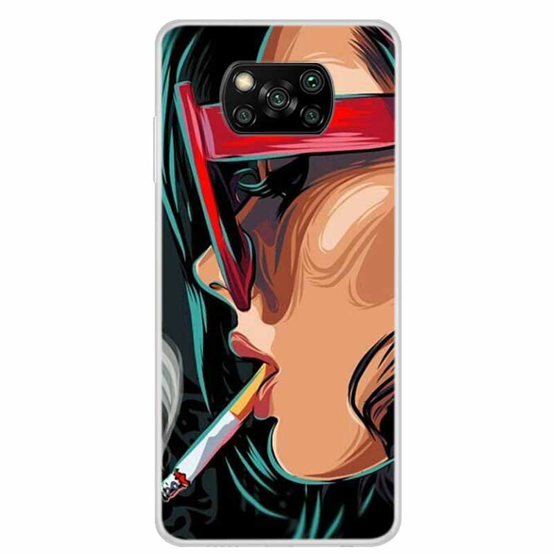 Чехол для Poco X3 Pro X3 NFC 6.67" Прозрачный Мраморный Мягкий ТПУ Силиконовый Задний Чехол для Телефона Xiaomi Poco X3 NFC Ударопрочный Fundas