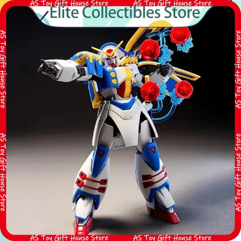 Hg 1144 Mobile Fighter G Rose Mech Assembly Model Kit Pvc Action Figure Collectible Statue Exquisite Ornament Surprise Gift