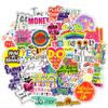 50 PCS Motivational Quotes Stickers Aesthetic English Phrases Inspirational Sticker for Kids Scrapbooking Laptop Stickers Cute