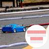 Modular RC Crash Resistant Fences Expandable Road Barriers for 1/14 to 1/28 Scale RC Models Accessory Sturdy