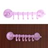 Bathroom Kitchen Vacuum Sucker Adjustable Wall-mounted Storage Holders Hanger Adjustable Hook Hooks