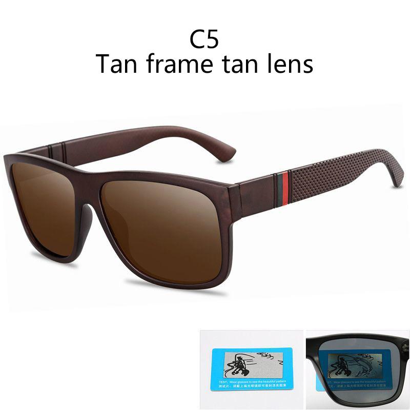 Солнцезащитные очки Мужские Высококачественные Уличные Очки Модные Квадратные Очки для Вождения Дорожные Солнцезащитные Очки