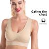 Женский бесшовный спортивный бюстгальтер больших размеров, сексуальный бюстгальтер пуш-ап, бескостный топ без косточек, топ без косточек