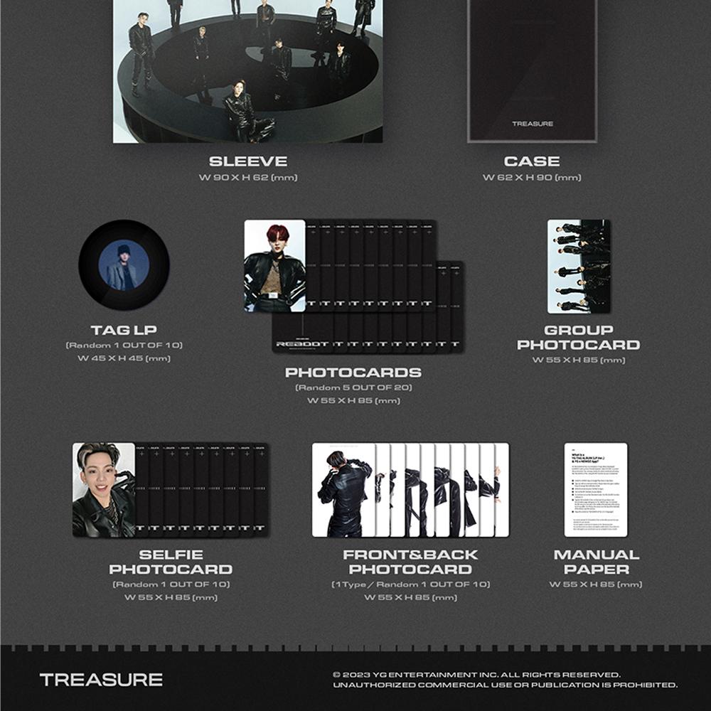 TREASURE 2-й полный альбом [REBOOT] TAG Album