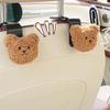 Car Hook Cartoon Bear Car Back Multi Functional Storage Hook Creative Cute Decoration Car Hook