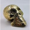 Brass Skull Style Paper Weight Table Desk Decorative