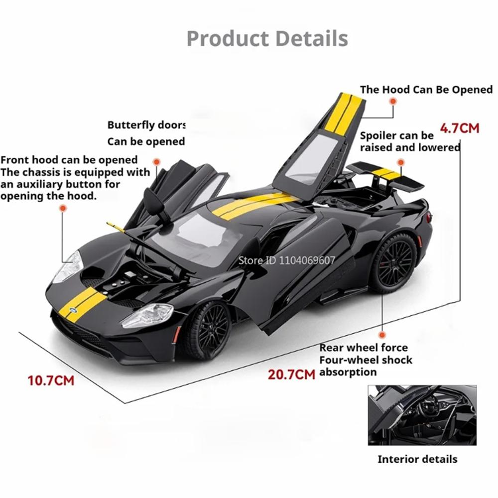 1:Масштаб 24 Huracan Sterrato GT Автомобиль Сплав Литье под давлением Модель Миниатюрная Игрушка Двери Открываются Амортизация Оттянуть Назад Машинки Подарок Коллеге