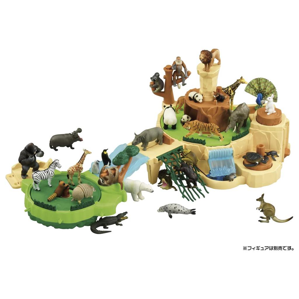 TAKARA TOMY Аня Аня Гуругуру Игрушка-динозавр с горными животными Возраст Кузо! 3+