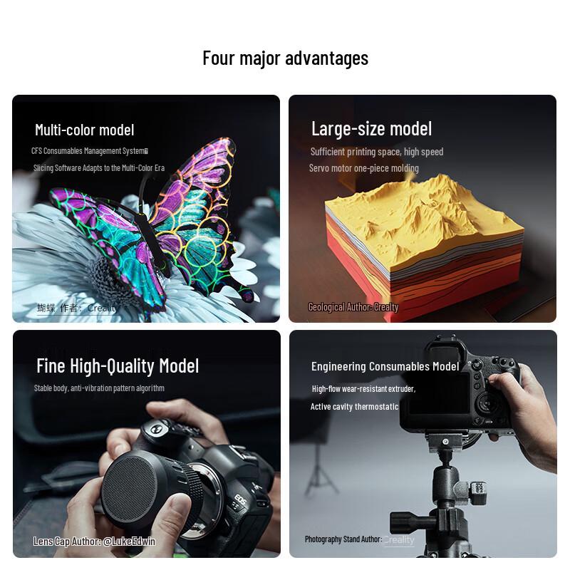Creality K2 Combo Multi-Color 3D Printer CN plug (adapter included)