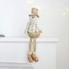 Cute Christmas Plush Doll Ornaments Gold Merry Christmas Decoration  New Year Supplies